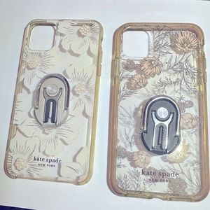 Selling 2 Kate spade 11 pro max IPhone cases price new was $35 each